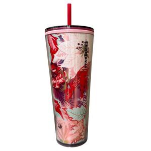 Starbucks Tumbler Cup Enchanted Forest Holiday 2022, Venti 24oz